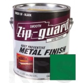 Краска для металла антикоррозийная "ZIP-GUARD" зелёная, гладкая 3,785 л./290081