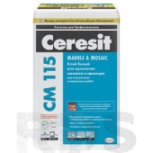 Клей для мрамора Ceresit СМ 115, 25кг