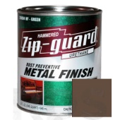 Краска для металла антикоррозийная "ZIP-GUARD" коричневая, гладкая