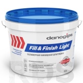 Шпатлевка финишная готовая DANOGIPS "Fill&FinishLight", 12.3кг /10л