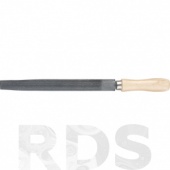 Напильник, 250 мм, полукруглый, деревянная ручка, "СИБРТЕХ"