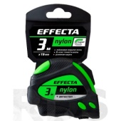 Рулетка Effecta Nylon, 3м, с магнитом и автостопом