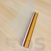 Профиль примыкания к окну с сеткой 6 мм, 2,5м Е / RAL 8001 (золотой дуб)