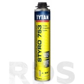 Клей для наружной теплоизоляции "TYTAN STYRO 753 GUN", 750мл / 77961