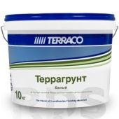Грунт-краска универсальная, акриловая  "TERRACO" Terragrunt White/Colored (белый/колеруемый), 10 кг